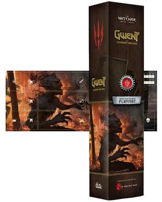 Immagine prodotto di MNKY Entertainment: Tappetino da gioco Gwent Monsters, 290x370 mm, accessori per carte