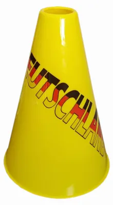 Produktbild von Deutschland Megafon Schwarz Rot Gold Fanartikel EM WM Fußball Fussball Fan