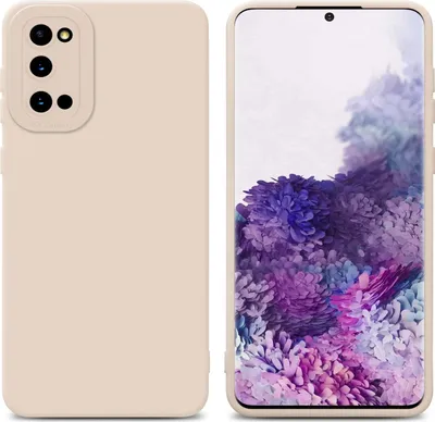Produktbild von Cadorabo Hülle für Samsung Galaxy S20 Schutz Hülle in Rosa TPU Silikon Etui Case Handyhülle