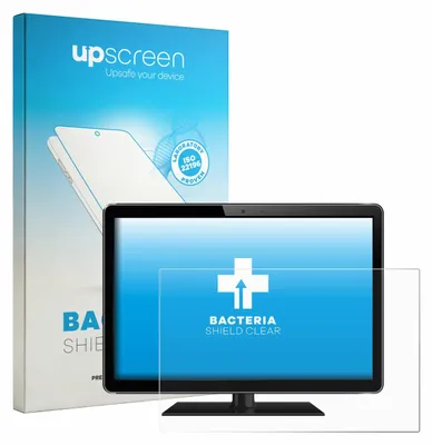 Produktbild von upscreen Schutzfolie für All-In-One PCs mit 38.9 cm (15.3 Zoll) Displays 329 x 205.6 mm Displayschutz Displayschutzfolie Folie Klar antibakteriell