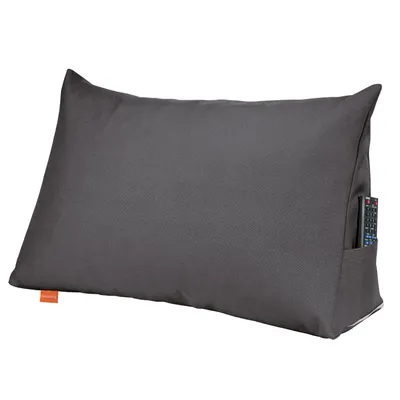 Immagine prodotto di Cuscino lombare, cuscino a cuneo per letto e divano, 70 cm di larghezza, grigio scuro, cuscino per la zona lombare, sleepling