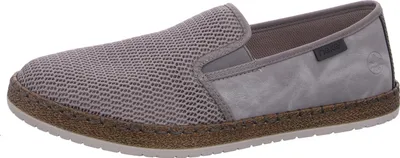 Immagine prodotto di Rieker scarpa uomo slip-on in rete elasticizzata B5265, misura:42 EU, colore:Grigio