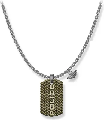 Produktbild von Police Men's Necklace Dog Tag Engawa PJ26565PSQG.03