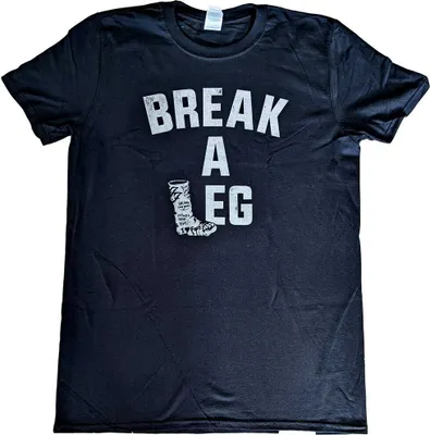 Image de Foo Fighters - "Break A Leg Milton Keynes" T-shirt homme/femme unie RO4424 (M) (Noir)