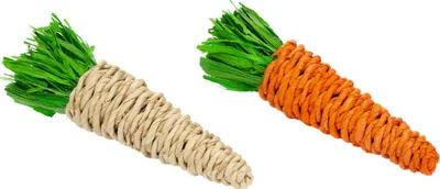 Produktbild von Beeztees Knabber Karotte - Nagetier - Mais - 15 cm