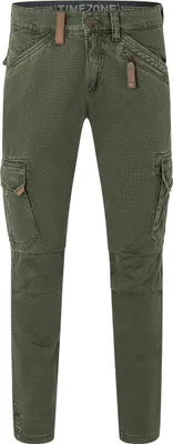 Produktbild von Timezone Cargohose Regular Fit Taschen Baumwolle Reißverschluss Größe: 38W / 32L