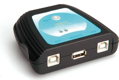 Produktbild von VALUE Manueller USB 2.0 Druckerswitch, 2fach