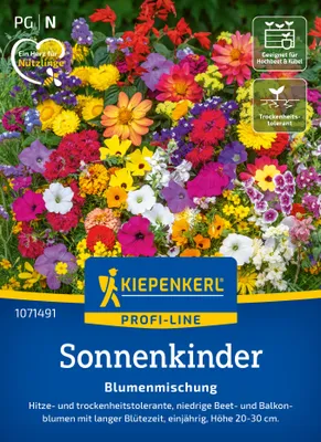 Produktbild von Kiepenkerl Blumensamen Pflegeleichte Sonnenkinder 2 - 3 m²