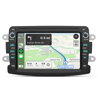 Obrázok produktu pre 2+64G android13 7'' DAB NAVI 4Kern carplay Android auto Für Renault Dacia Duster Sandero Lada WIFI BT SWC 2DIN Autorádio GPS RDS