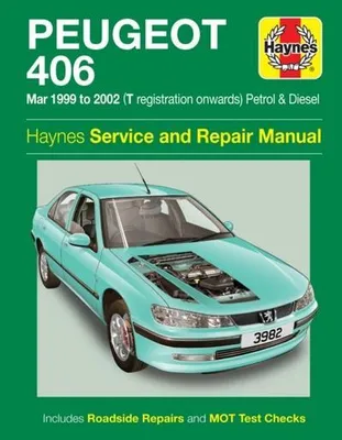 Immagine prodotto di Peugeot 406 99 – Lingua: Inglese