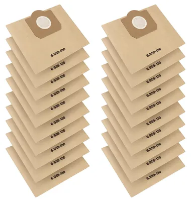 Staubsaugerbeutel 20 Stück für WD3 MV3 Premium