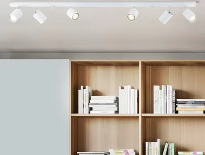 Zdjęcie produktu dla BRILLIANT lampa sufitowa Inna | nowoczesny i prosty reflektor | biały | 6x GU10 maks. 35 W | IP20