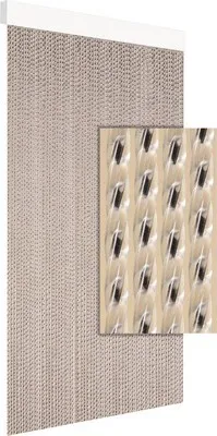 Obrázek produktu pro Závěs do dveří MILAN černá 60x190 cm