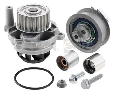 Produktbild von SNR KDP457.760 Zahnriemensatz + Wasserpumpe für VW Golf V Schrägheck (1K1) TOURAN (1T1, 1T2) Passat Variant (3C5) GOLF PLUS (5M1, 521) für AUDI