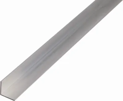Produktbild von Alberts Winkelprofil | Aluminium, natur | 1000 x 40 x 40 mm