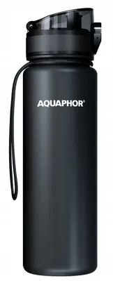Immagine prodotto di Aquaphor bottiglia filtro acqua 0,5 litri nero + 1 filtro