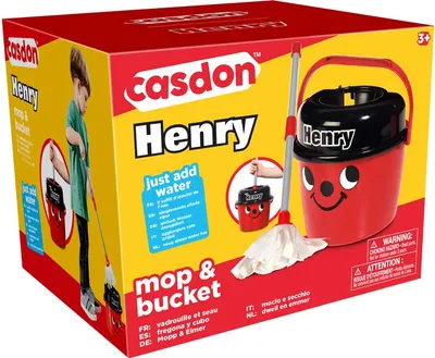 Produktbild von Henry Spielzeug Wischmopp und Eimer