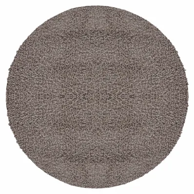 Immagine prodotto di Carpetsale24 Tappeto a Pelo Alto Shaggy Unito Moderno Morbido Soffice per Soggiorno Qualità Top Prezzo Vantaggioso, Dimensioni: 80 cm rotondo