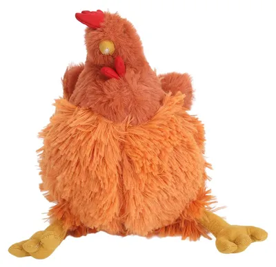 Produktbild von Kleines Huhn-Plüschtier, realistisch, weich, niedlich, Stofftiere für Schlafzimmer, Kinder, Spielzimmer