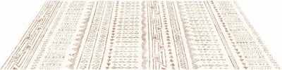 Image de Grand tapis 6 x 9 pieds Tapis de sol antidérapant et résistant aux déchirures Beige moderne