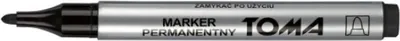 Zdjęcie produktu dla Toma, Marker permanentny okrągły, czarny