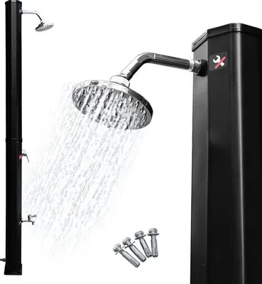 Produktbild von Famanu Solardusche 35 Liter - Umweltfreundliche Gartendusche