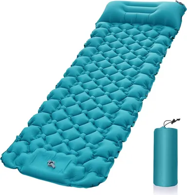 Produktbild von Isomatte Isomatte Camping Aufblasbar,9cm Dicke Luftmatratze,Isomatte Isomatte Camping Aufblasbar,9cm Dicke Luftmatratze, Pfauengrün