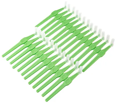 Produktbild von TePe Interdentalbürsten Angle GRÜN 0,8 mm, 25 Stück