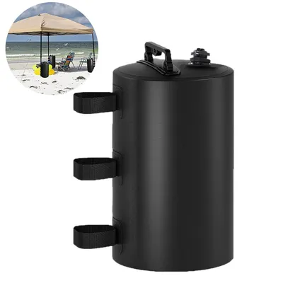 Produktbild von Pavillon 4er Set Standfuß Sandsäcke Pavillonstandfüße, mit Wasser befüllbar,Gewichte für Pavillons Gartenzelte Festzelte,Schwarz