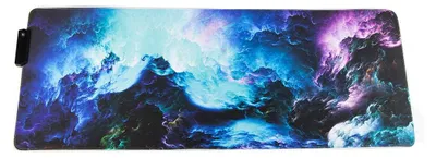 Immagine prodotto di Verk 06268 Tappetino per tastiera e mouse Gaming LED RGB 80 x 30 cm XL