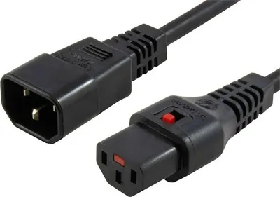 Produktbild von EFB Elektronik EK601SW.1, 1 m, C14-Koppler, C13-Koppler, 250 V, 10 A