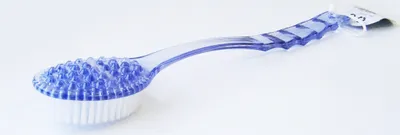 Produktbild von BADEBÜRSTE MASSAGEBÜRSTE 35cm Körperbürste Saunabürste Rückenbürste 26 (Lila)