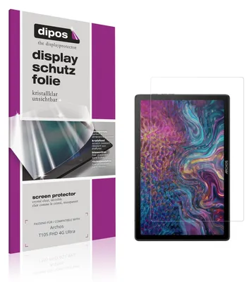 Immagine prodotto di 2x Pellicola Protettiva per Archos T105 FHD 4G Ultra Protezione Schermo Claro Display dipos