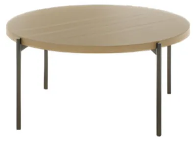 Image de Table basse marron noire exclusive Plateau de table en bois Bureau Meubles de table