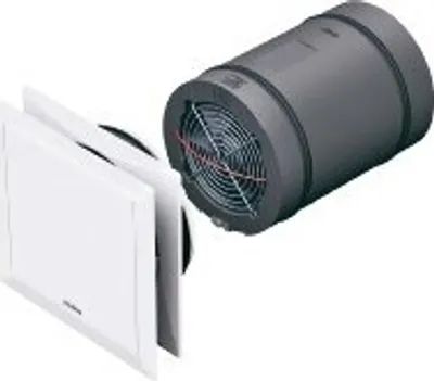 Produktbild von Helios Ventilatoren Geräteeinheit kpl. DN 160 mit Innenblen KWL EC 45-160