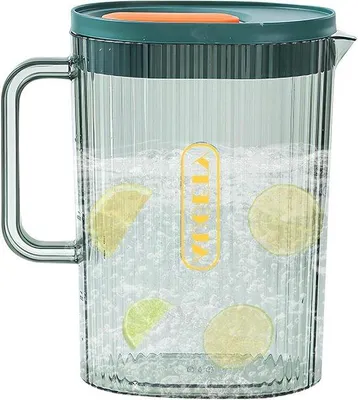 Immagine prodotto di Borsa termica verde in plastica da 2 litri senza BPA, con coperchio e manico