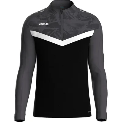 Produktbild von Jako Iconic Ziptop Kinder - Schwarz / Anthrazit