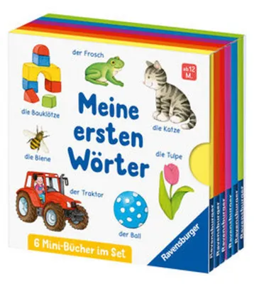 Obrázok produktu pre Meine ersten Wörter: 6 Mini-Bücher im Set