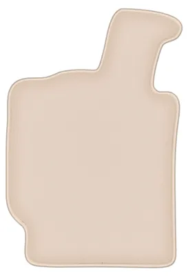 Produktbild von DURBAN Beige Velours-Fahrerfußmatte für Lancia Thesis Limousine (2001-2009)