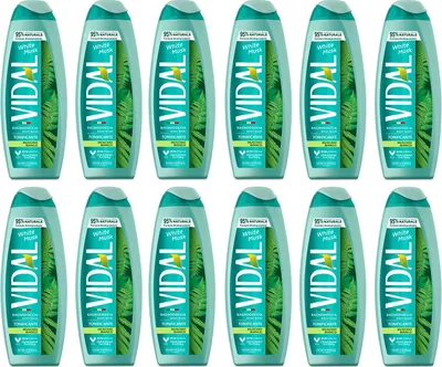 Produktbild von VIDAL White Musk/Muschio Bianco Badeschaum 95%Zut. natürlichen Ursprungs 12x500ml