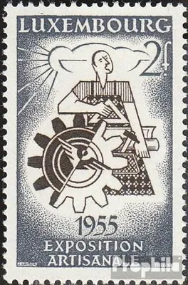 Produktbild von Briefmarken Luxemburg 1955 Mi 535 (kompl.Ausg.) postfrisch Handwerk