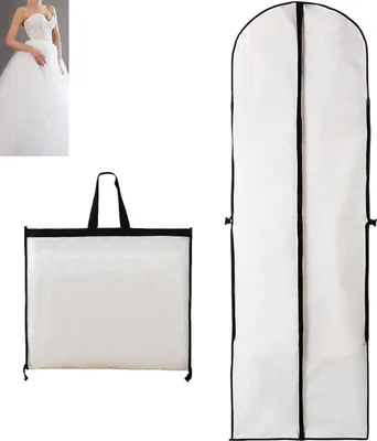 Produktbild von Kleidersack für Hochzeitskleid - Wasserabweisend - 1 Stück - 180 x 60 cm