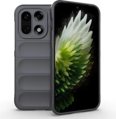 Produktbild von Mobigear Bumpy  OnePlus 15 Hülle Flexibles TPU Backcover - Grau