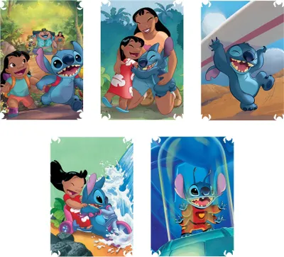 Produktbild von Stitch Super Scrapbook Sticker Collection - Starter Pack