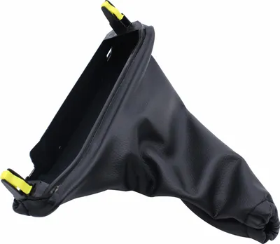 Immagine prodotto di Auto manopola del cambio Boot Shifter Gaiter Handbrake Cover sostituzione in pelle nera per Ford Falcon FG FG-X 2008 ~ 2018