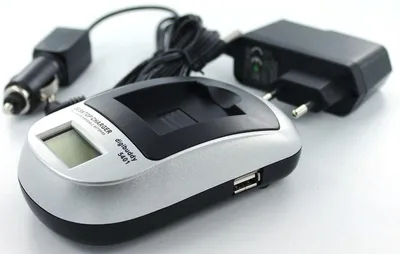 Immagine prodotto di Caricabatterie compatibile con PANASONIC LUMIX DMC-FS16.