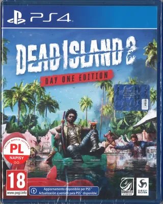 Zdjęcie produktu dla Deep Silver Dead Island 2 Day One Edition, PlayStation 4, Tryb multiplayer, od 17 lat