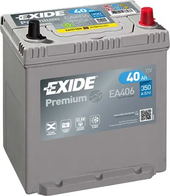 Image de Batterie automobile Exide EA406 Premium Carbon Boost 12 V 40 Ah 350 A