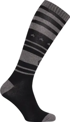 Image de Imperial Riding Chaussettes IRHColorful Star noir avec argent, Taille:35-38