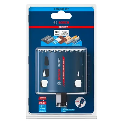 Immagine prodotto di Sega a tazza EXPERT ToughMaterial Bosch 80 mm